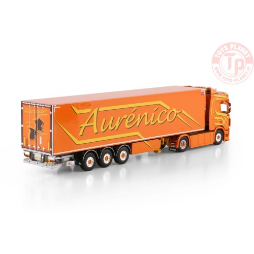 SCANIA S NORMAL CS20N 4X2 REEFER TRAILER - 3 AXLE Aurénico WSI 01-4704 WSI MODELS