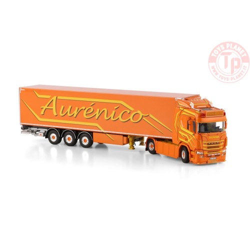 SCANIA S NORMAL CS20N 4X2 REEFER TRAILER - 3 AXLE Aurénico WSI 01-4704 WSI MODELS