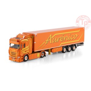 SCANIA S NORMAL CS20N 4X2 REEFER TRAILER - 3 AXLE Aurénico WSI 01-4704 WSI MODELS
