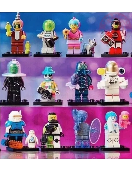 MINIFIGURE LEGO SERIE SPAZIO COMPLETA DI 12 PERSONAGGI LEGO 71046 LEGO
