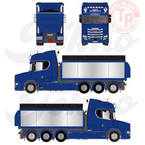 Scania Highline 8x4 motorwagen met haakarmsysteem Tuft Customservice AS TEKNO 89350 TEKNO