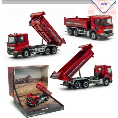 DAF XF KIPPER ROUGE FLAMME 1:50 HOLLAND OTO 1318 ALTRE MARCHE