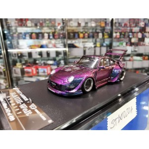 1/64 Porsche RWB 993, chameleon high tail, purple