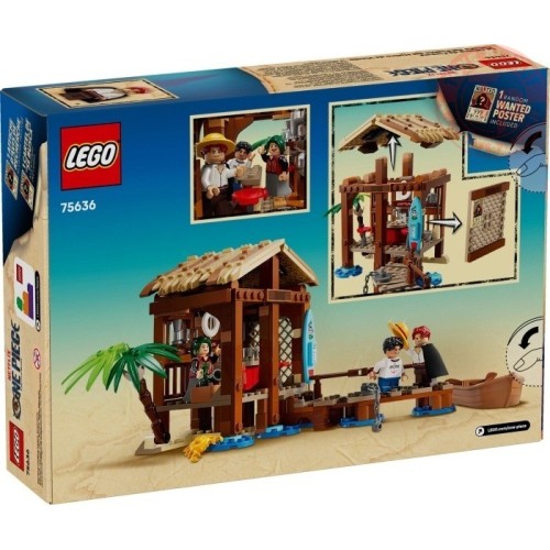LA CAPANNA DEL VILLAGGIO FOOSHA LEGO ONE PIECE 75636 LEGO