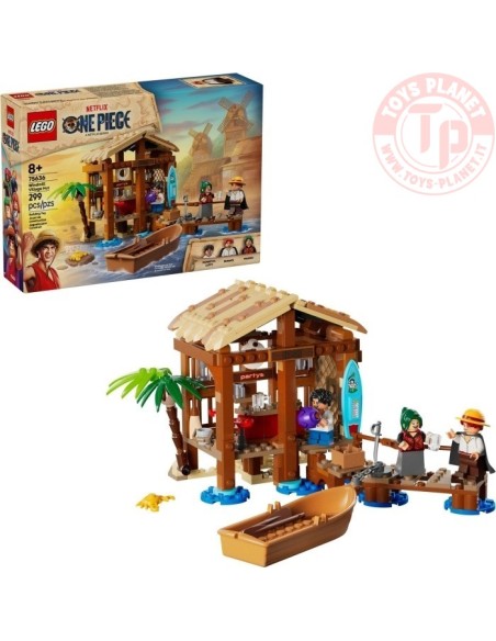 LA CAPANNA DEL VILLAGGIO FOOSHA LEGO ONE PIECE 75636 LEGO