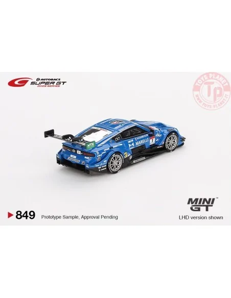 NISSAN Z GT500 N1 MARELLI IMPUL Z TEAM IMPUL SUPER GT SERIES 2023 1:64 MGT00849-BL MINI GT