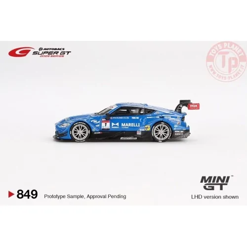 NISSAN Z GT500 N1 MARELLI IMPUL Z TEAM IMPUL SUPER GT SERIES 2023 1:64 MGT00849-BL MINI GT