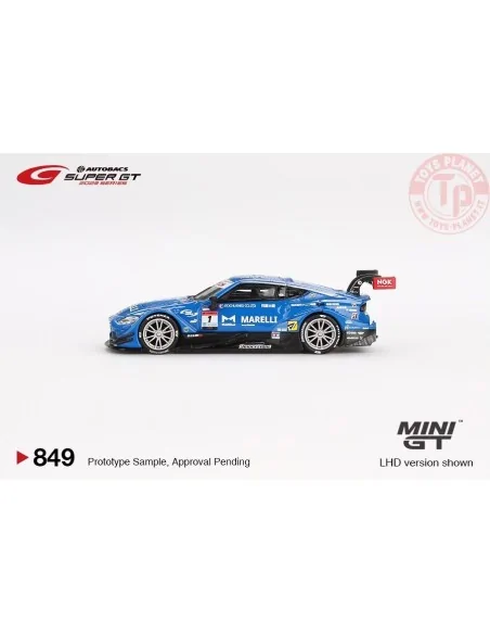 NISSAN Z GT500 N1 MARELLI IMPUL Z TEAM IMPUL SUPER GT SERIES 2023 1:64 MGT00849-BL MINI GT