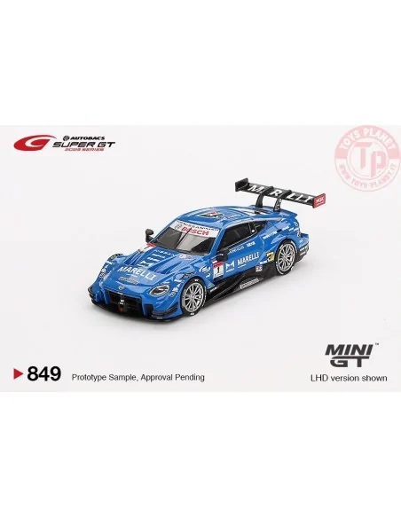 NISSAN Z GT500 N1 MARELLI IMPUL Z TEAM IMPUL SUPER GT SERIES 2023 1:64 MGT00849-BL MINI GT