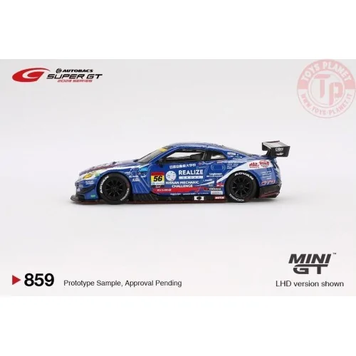 NISSAN GT-R (R35) NISMO GT3 N56 REALIZE NISSAN MECHANIC CHALLENGE GT-R KONDO RACING SUPER GT SERIES 2023 1:64 MGT00859-BL Min...
