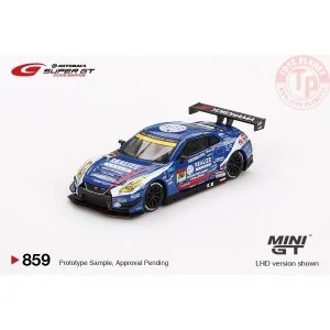 NISSAN GT-R (R35) NISMO GT3 N56 REALIZE NISSAN MECHANIC CHALLENGE GT-R KONDO RACING SUPER GT SERIES 2023 1:64 MGT00859-BL Min...