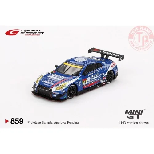 NISSAN GT-R (R35) NISMO GT3 N56 REALIZE NISSAN MECHANIC CHALLENGE GT-R KONDO RACING SUPER GT SERIES 2023 1:64 MGT00859-BL Min...