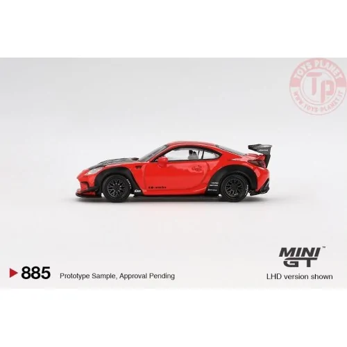 TOYOTA GR86 LB-NATION RED 2024 1:64 MGT00885-L Mini Gt