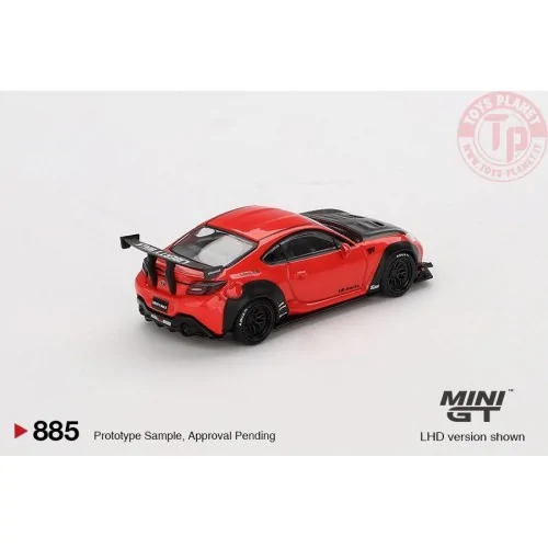 TOYOTA GR86 LB-NATION RED 2024 1:64 MGT00885-L Mini Gt