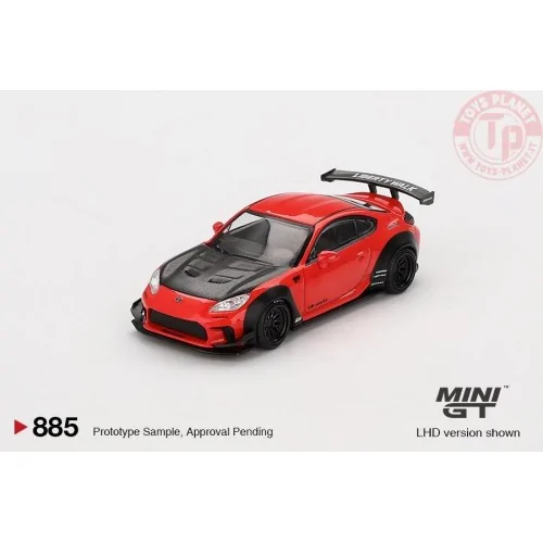 TOYOTA GR86 LB-NATION RED 2024 1:64 MGT00885-L Mini Gt
