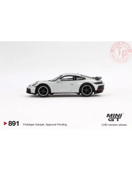 PORSCHE 911 (992) DAKAR ICE GRAY METALLIC 2023 1:64 MGT00891-L MINI GT