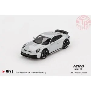 PORSCHE 911 (992) DAKAR ICE GRAY METALLIC 2023 1:64 MGT00891-L MINI GT