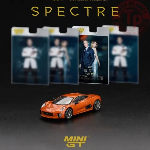 JAGUAR C-X75 SPECTRE CHINESE BLISTER PACKAGING 2015 1:64 MGT00903-007TC Mini Gt