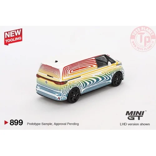 VOLKSWAGEN ID.BUZZ PROTOTYPE RAINBOW 2022 1:64 MGT00899-L MINI GT