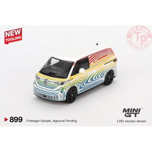 VOLKSWAGEN ID.BUZZ PROTOTYPE RAINBOW 2022 1:64 MGT00899-L MINI GT