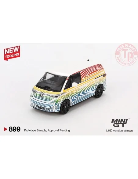 VOLKSWAGEN ID.BUZZ PROTOTYPE RAINBOW 2022 1:64 MGT00899-L MINI GT
