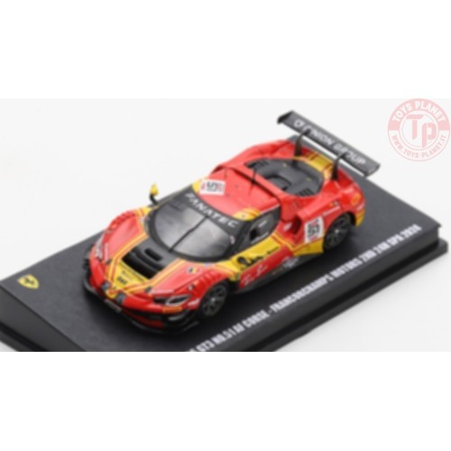 1:64 FERRARI 296 GT3 N.51 2nd 24H SPA 2024 ROVERA-RIGON-PIER GUIDI LS64015 LOOKSMART