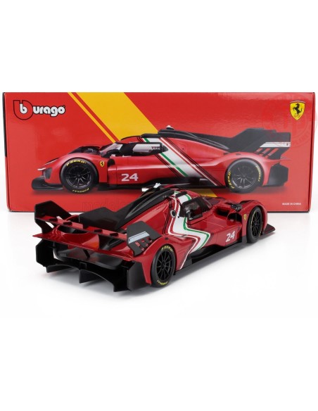 1/18 FERRARI 499P 3.0L TURBO V6 N 24 MODIFICATA 2024 BU18-16302-24 BURAGO
