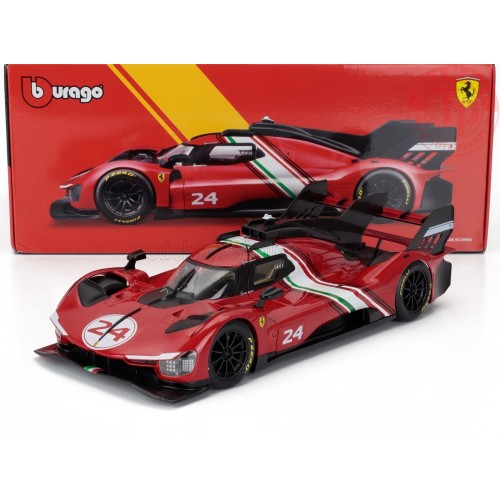 1/18 FERRARI 499P 3.0L TURBO V6 N 24 MODIFICATA 2024 BU18-16302-24 BURAGO