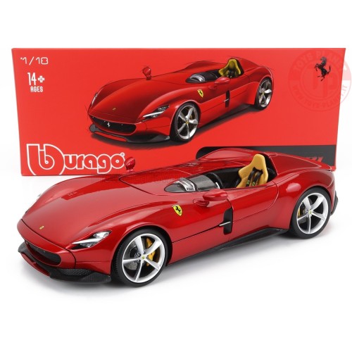 1/18 FERRARI MONZA SP1 2018 ROSSO MET BU18-16909RM BURAGO