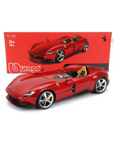 1/18 FERRARI MONZA SP1 2018 ROSSO MET BU18-16909RM BURAGO