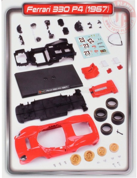 1/24 KIT FERRARI 330 P3 4.0L V12 SPIDER TEAM FERRARI SPA SEFAC N 23 WINNER 24h DAYTONA 1967 LORENZO BANDINI - CHRIS AMON BU18... 1/24 KIT FERRARI 330 P3 4.0L V12 SPIDER TEAM FERRARI SPA SEFAC N 23 WINNER 24h DAYTONA 1967 LORENZO BANDINI - CHRIS AMON BU18...