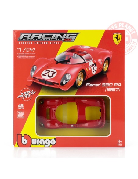 1/24 KIT FERRARI 330 P3 4.0L V12 SPIDER TEAM FERRARI SPA SEFAC N 23 WINNER 24h DAYTONA 1967 LORENZO BANDINI - CHRIS AMON BU18...