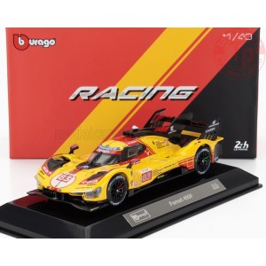 1/43 FERRARI 499P 3.0L TURBO V6 TEAM AF CORSE N 83 24h LE MANS 2024 ROBERT KUBICA - ROBERT SHWARTZMAN - YIFEI YE CON VETRINA ...