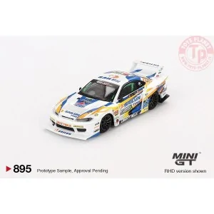 NISSAN SILVIA S15 LB-SUPER SILHOUETTE n555 FORMULA DRIFT JAPAN 2023 1:64 MGT00895-R MINI GT