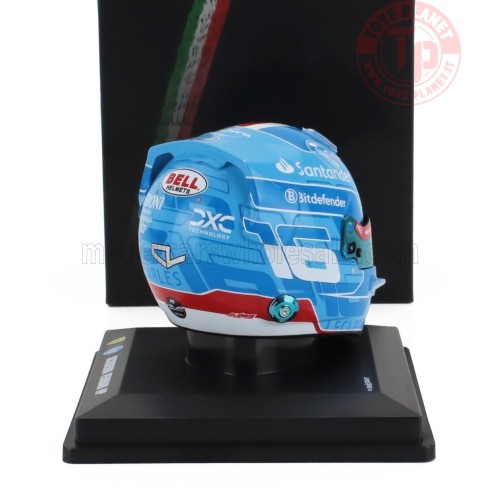 1/5 BELL CASCO HELMET F1 CHARLES LECLERC TEAM FERRARI HP N 16 MIAMI GP 2024 LSHEL002 CASCHI PILOTI 1/5