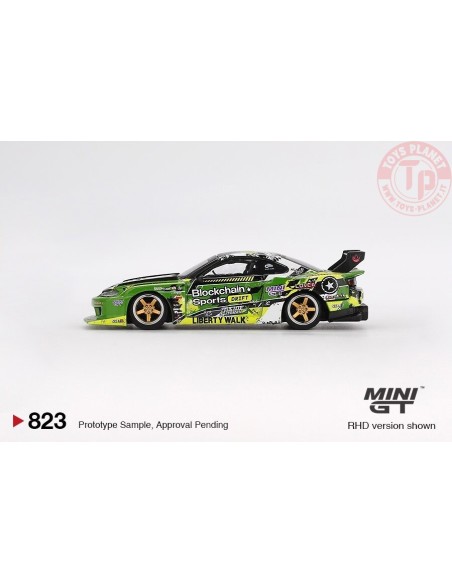 1:64 NISSAN SILVIA S15 LB-SUPER SILHOUETTE N555 V2 FORMULA DRIFT JAPAN 2024 MGT00823-R MINI GT