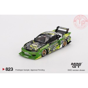 1:64 NISSAN SILVIA S15 LB-SUPER SILHOUETTE N555 V2 FORMULA DRIFT JAPAN 2024 MGT00823-R Mini Gt