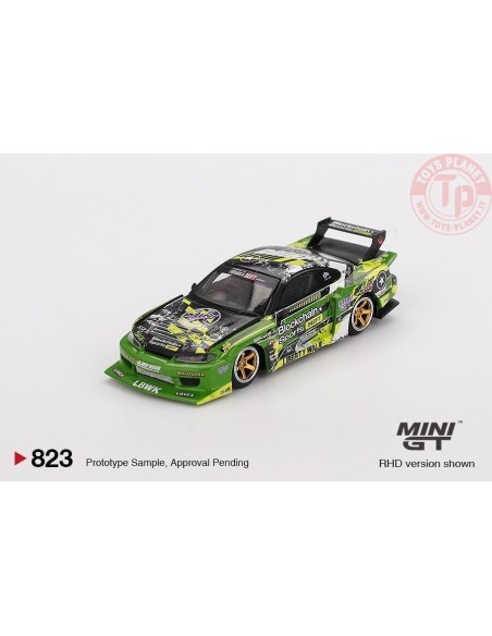 1:64 NISSAN SILVIA S15 LB-SUPER SILHOUETTE N555 V2 FORMULA DRIFT JAPAN 2024 MGT00823-R MINI GT