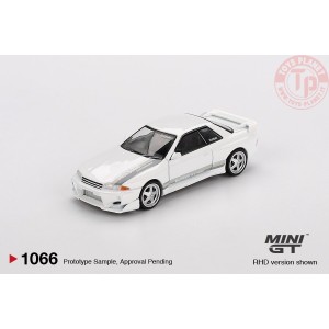 1:64 NISSAN SKYLINE GT-R (R32) VEILSIDE COMBAT C-I WHITE 2011 MGT01066-R Mini Gt