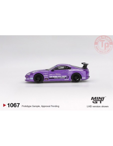 1:64 TOYOTA SUPRA MK4 (A80) TOP SECRET GT-300 TOP SECRET PURPLE 2014 MGT01067-L MINI GT