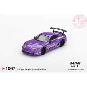 1:64 TOYOTA SUPRA MK4 (A80) TOP SECRET GT-300 TOP SECRET PURPLE 2014 MGT01067-L MINI GT