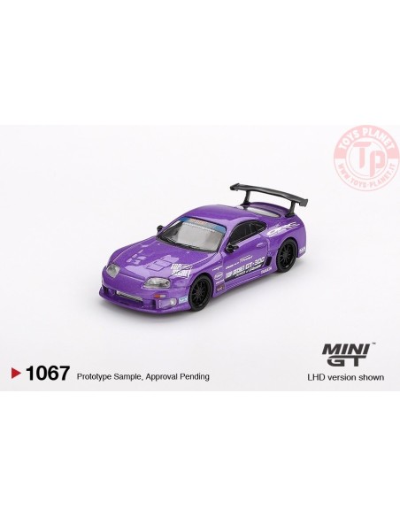 1:64 TOYOTA SUPRA MK4 (A80) TOP SECRET GT-300 TOP SECRET PURPLE 2014 MGT01067-L MINI GT