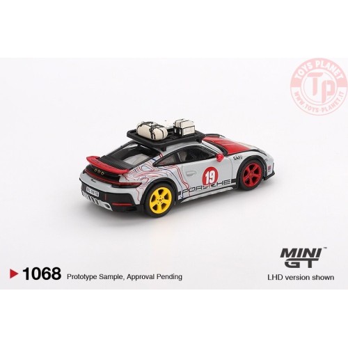 1:64 PORSCHE 911 (992) DAKAR "UNCLE RALLY" 2024 MGT01068-L MINI GT