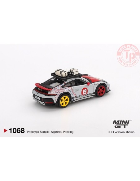 1:64 PORSCHE 911 (992) DAKAR "UNCLE RALLY" 2024 MGT01068-L MINI GT