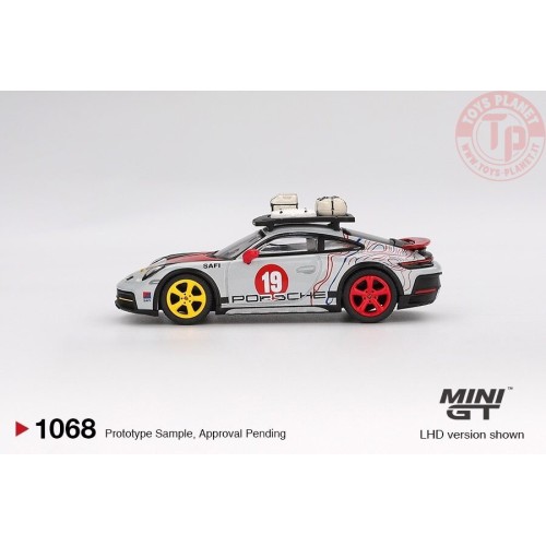 1:64 PORSCHE 911 (992) DAKAR "UNCLE RALLY" 2024 MGT01068-L MINI GT