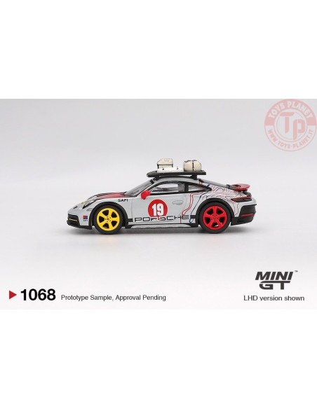 1:64 PORSCHE 911 (992) DAKAR "UNCLE RALLY" 2024 MGT01068-L MINI GT