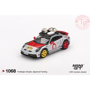 1:64 PORSCHE 911 (992) DAKAR "UNCLE RALLY" 2024 MGT01068-L MINI GT