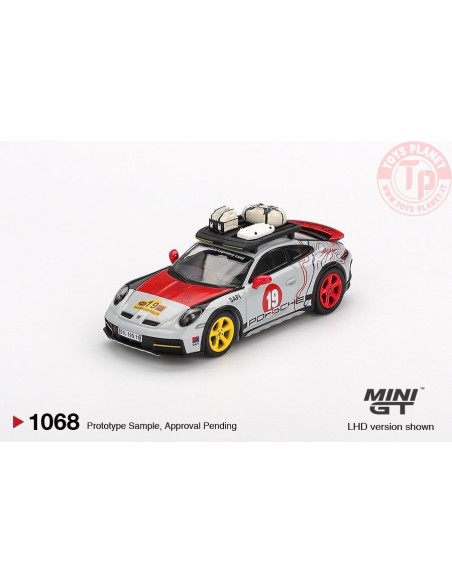 1:64 PORSCHE 911 (992) DAKAR "UNCLE RALLY" 2024 MGT01068-L MINI GT