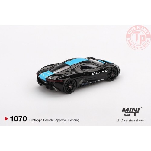 1:64 JAGUAR C-X75 BLACK JAGUAR CX75 BLACK 2010 MGT01070-L MINI GT