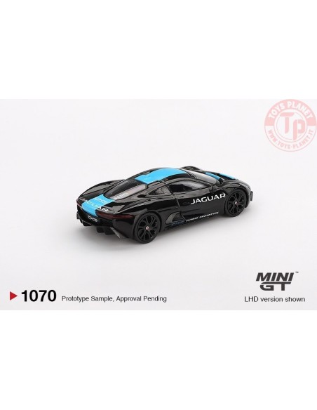 1:64 JAGUAR C-X75 BLACK JAGUAR CX75 BLACK 2010 MGT01070-L MINI GT